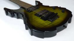 This Halo 7 String Guitar Features a Baritone Neck For Increased Performance